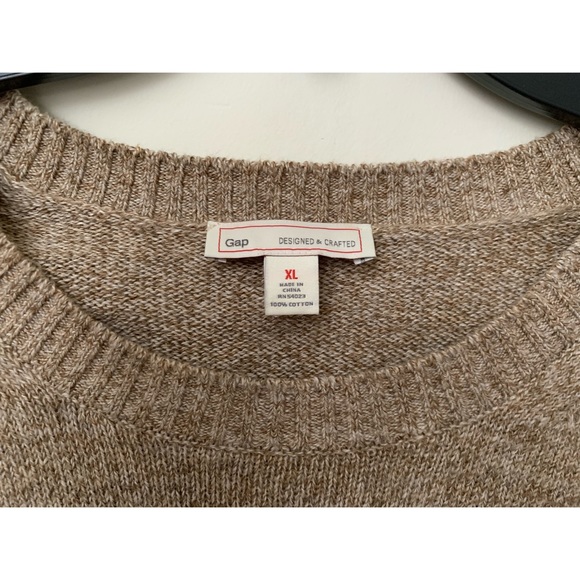 ❌SOLD❌ Gap Men’s Beige Pullover Crew neck sweater - Picture 3 of 5